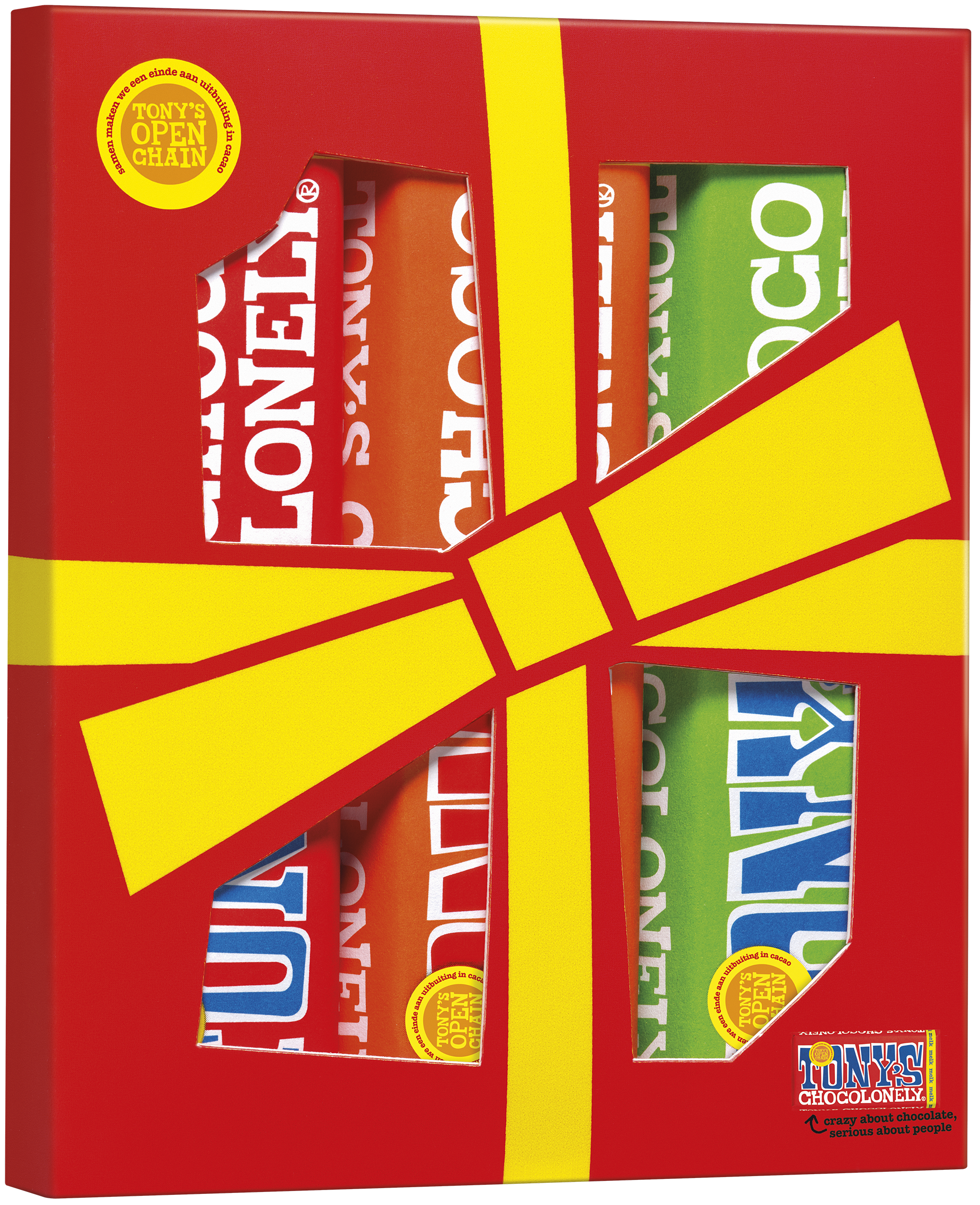 Proeverijtje 3 repen-Tony’s Chocolonely