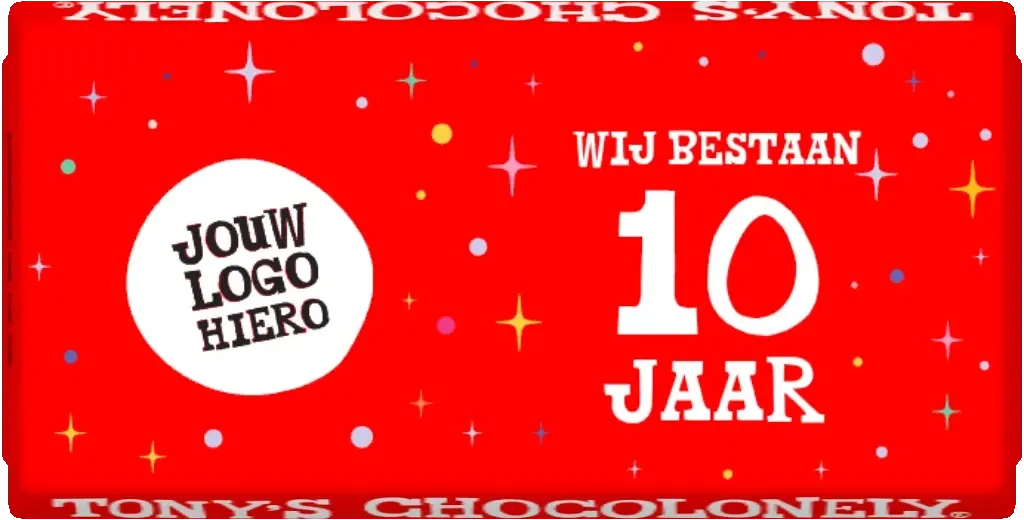 gepersonaliseerd jubileum
