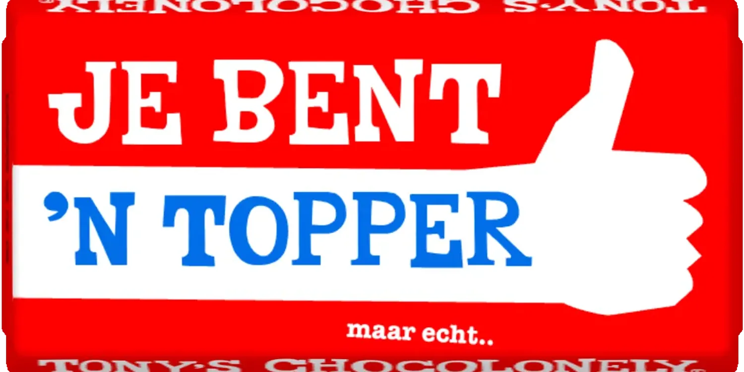 bedankt topper
