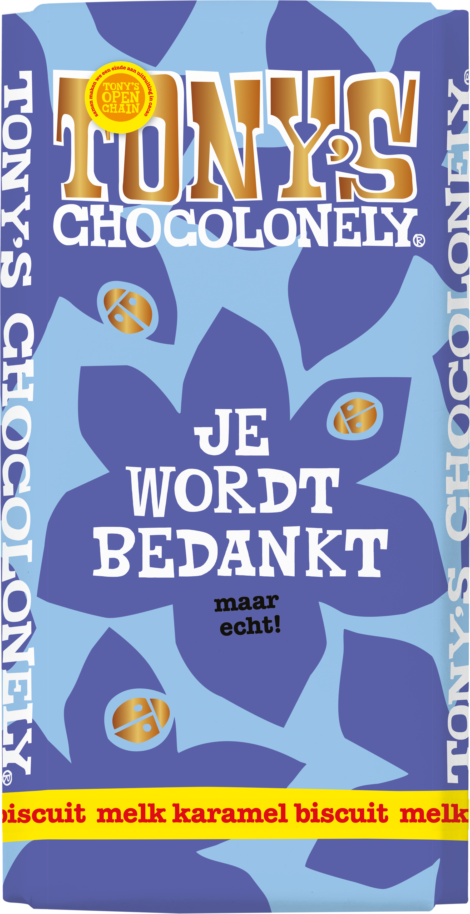 bedankt - melk karamel biscuit